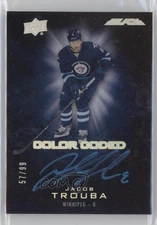2016-17 UD Black Color Coded Signatures /99 Jacob Trouba #CO-TR Auto
