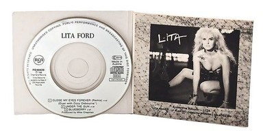 Mini CD - Lita Ford Duet With Ozzy Osbourne   Close My Eyes Forever (Remix)