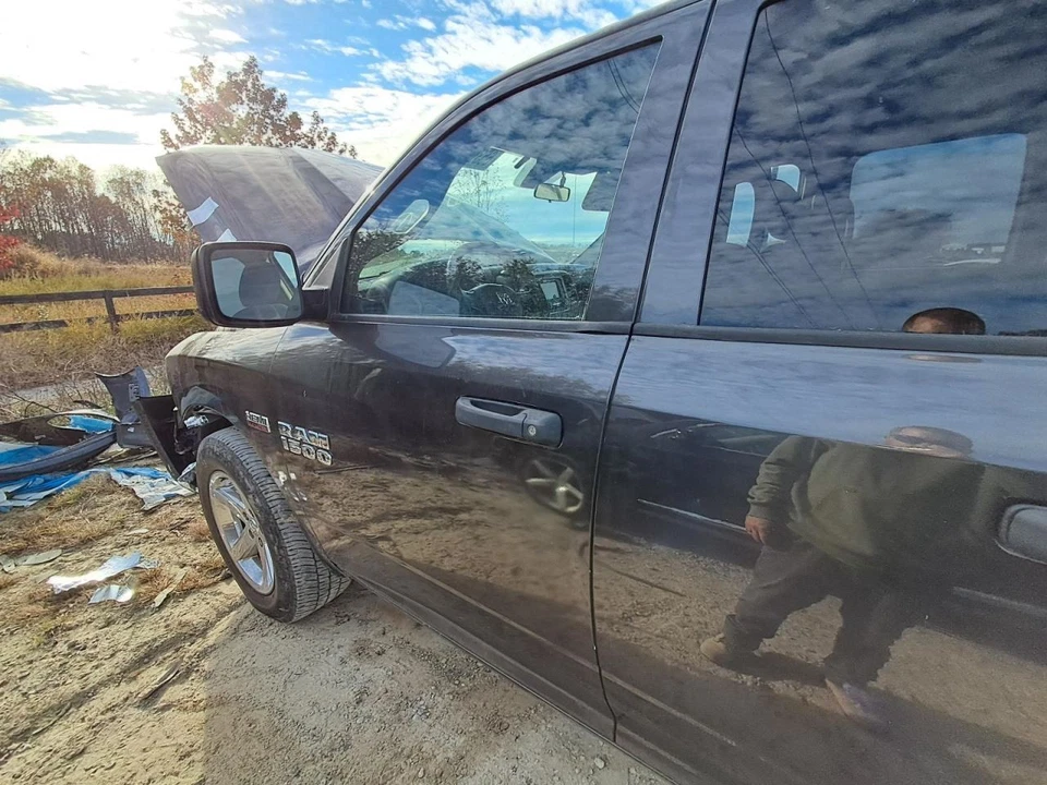 2016 Dodge Ram 1500 Driver Front Door Shell Gray Used Local Pickup Only - Image 2 of 4