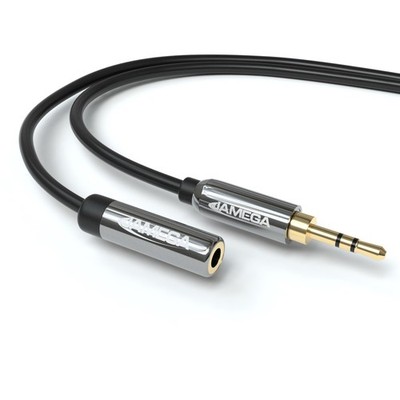 3m AUX Kabel Verlängerung 3,5mm Klinke-Stecker Stereo | für Handy MP3 iPhone PC