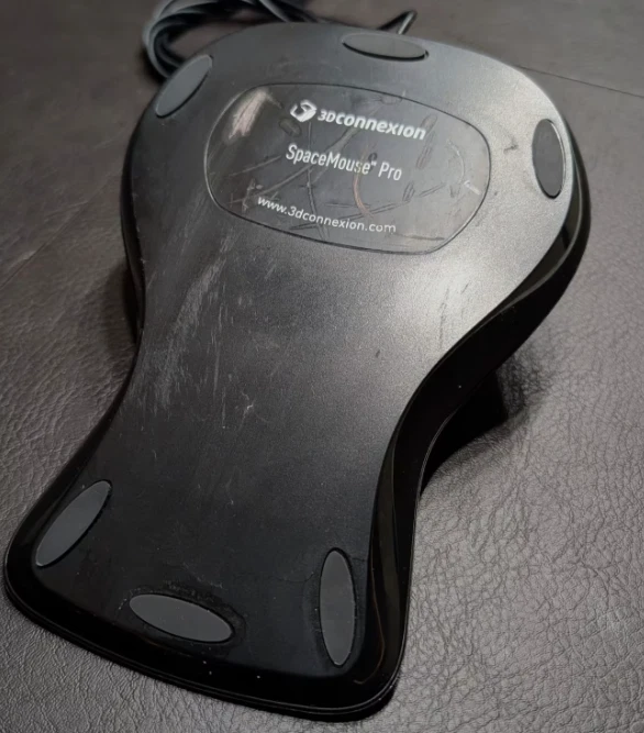 3Dconnexion SpaceMouse Pro USB-Maus - Schwarz (3DX-700040) - Bild 2 von 3