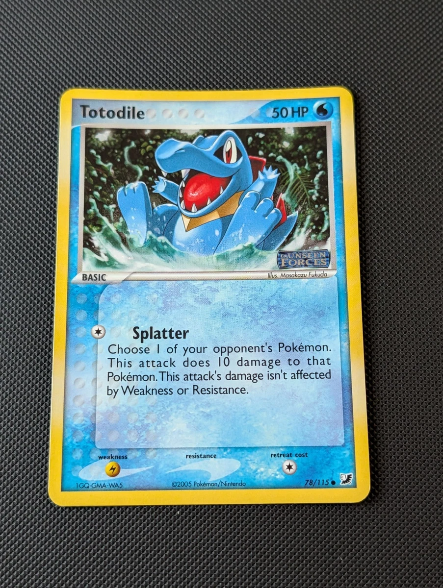 Totodile 78/115 Unseen Forces for sale | eBay