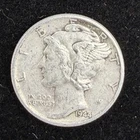 1944 Mercury Dime 90% Silver Pre-1965 Circulated Condition US Coin 17-3