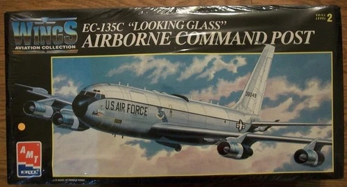 NEW/SEALED 1:72 SCALE MODEL KIT of a EC-135C AIRBORNE COMMAND POST by AMT/ERTL