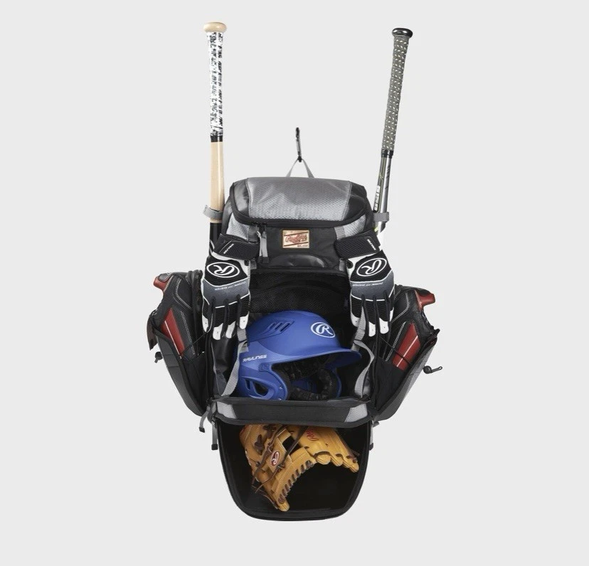 Сумка для оборудования Rawlings серии The Gold Glove R1000-GR/B совершенно новая с бирками - Изображение 3 из 4