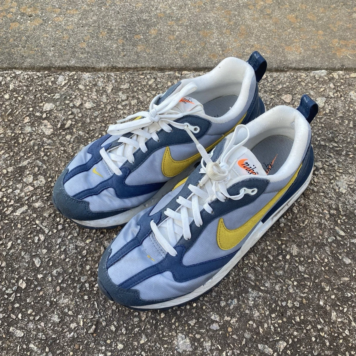 Nike Air Max Dawn Particle Grey Dark Citron for Sale 
