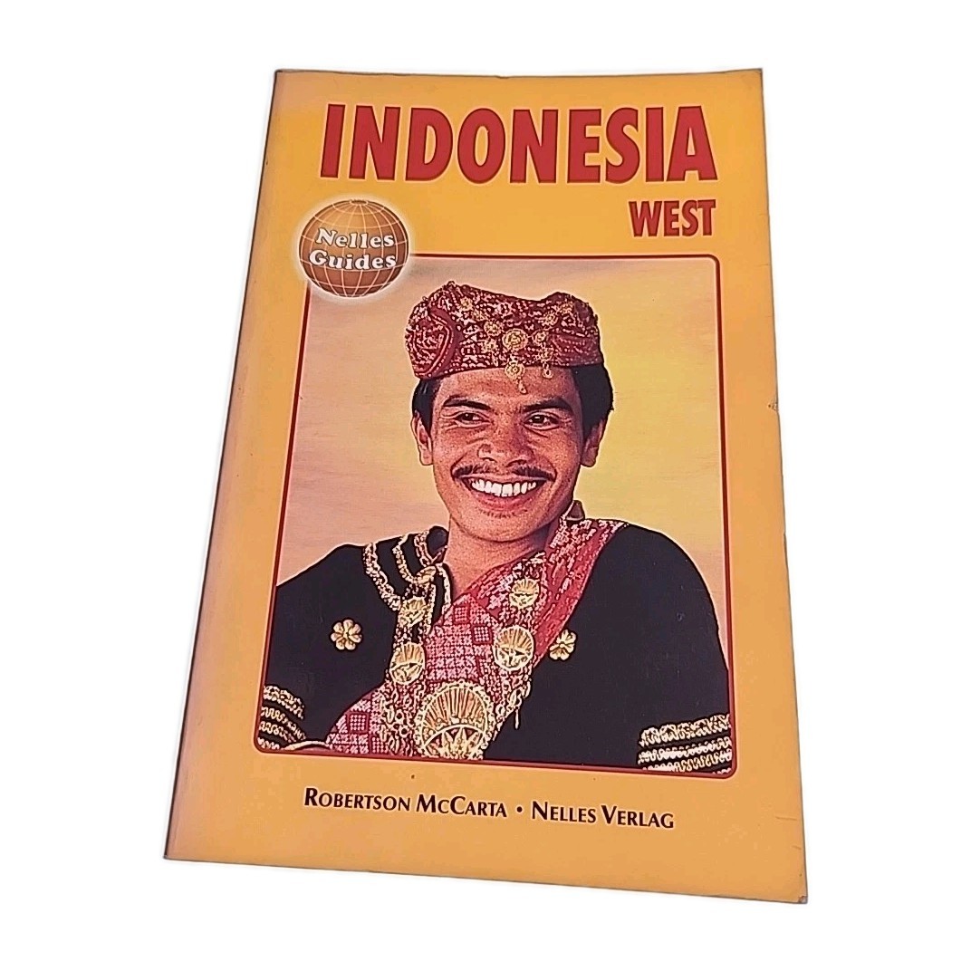 Indonesia West Nelles Guide 1990 Paperback Book