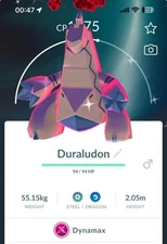 Shiny Duraludon Dynamax Pokemon Gen8 Go Same day/30 Day Galar Pokémon