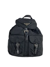 PRADA Backpack Nylon Black