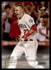 Mike Trout 2015 Stadium Club #135 Los Angeles Angels Baseball Card