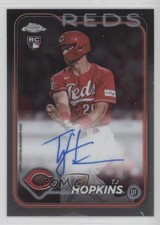 2024 Topps Chrome Rookie Auto TJ Hopkins #RA-TH Auto 1f7z