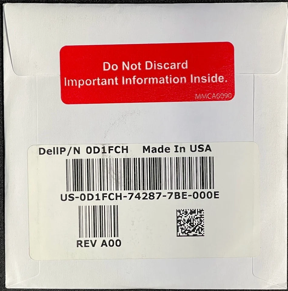 Dell / Microsoft Windows Server 2012 R2 Datacenter DVD Install Media / D1FCH - Image 2 of 4