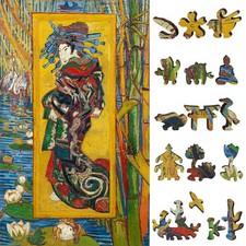 Wooden Puzzle for Adults by FoxSmartBox - 323 Pieces - The Courtesan