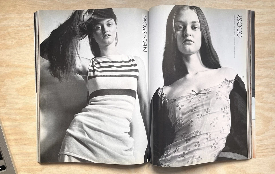 Vogue Italia Magazine February 1999 Steven Klein Meisel Borthwick Kate Moss - Изображение 3 из 4