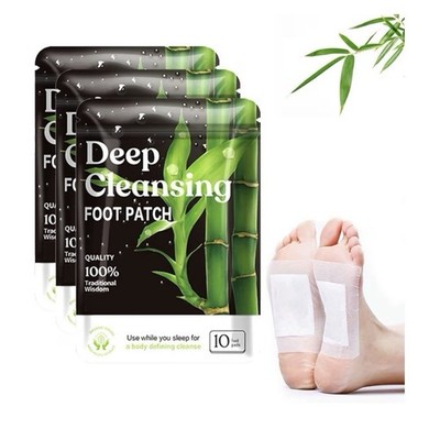 Detox Foot Patch Pads 10 Pack Transdermal Deep Cleansing Type Detox Pad