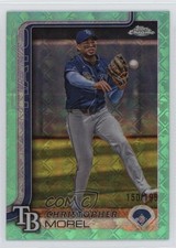 2025 Topps Chrome Logofractor Edition Aqua Refractor /199 Christopher Morel bc8