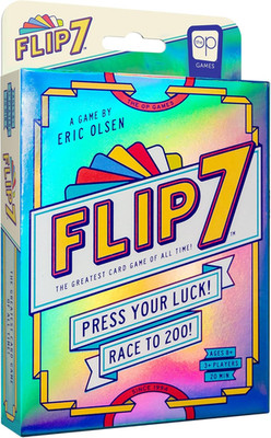 Flip 7, the Ultimate Blend of Press Your Luck & Strategy, Fast-Paced Addictive C