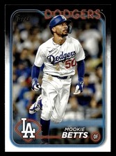 Mookie Betts 2024 Topps #250 Los Angeles Dodgers FREE SHIPPING