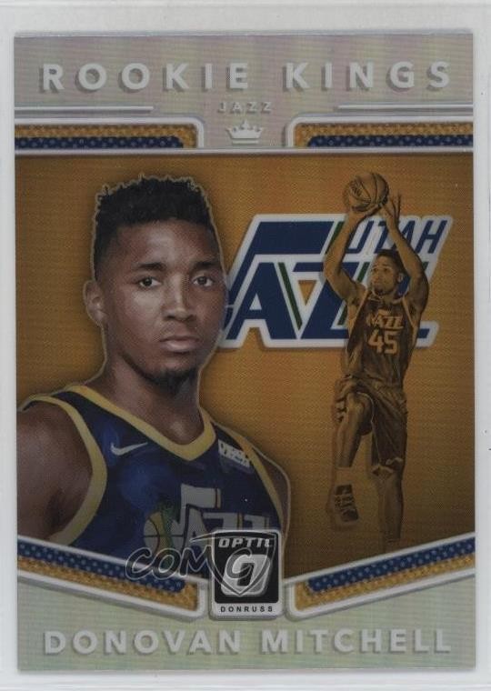 2017-18 Panini Donruss Optic Rookie Kings Holo Prizm Donovan Mitchell #13 1p3t