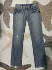 Coogi Straight Leg Distressed Jeans Embroidered Pockets Size 7/8 — photo 1