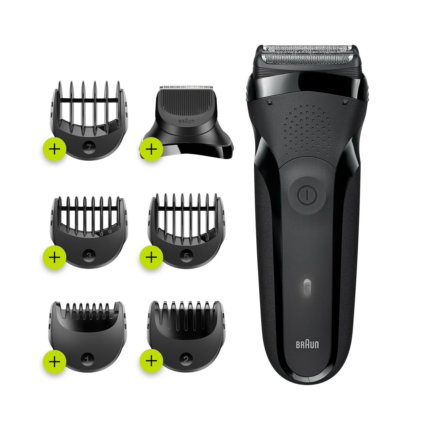 Braun Series 3 300BT Electric Shaver Men Dry Foil Razor Grey Beard Trimmer - Image 6