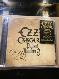 Ozzy Osbourne Autographed Patient Number 9 CD Brand New Seled No Cracks!