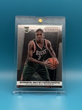 2013-2014 Giannis Antetokounmpo Panini Prizm Rookie Card - Milwaukee Bucks RC. rookie card picture
