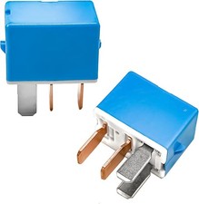 2 Pack AC Relay Air Conditioning 12V 4 pin Replacement for 90987-02027 90080-870