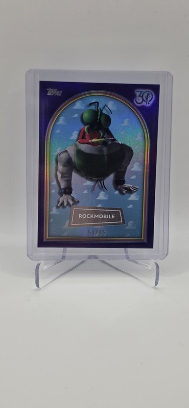 2025 Topps Pixar 30 Years of Toy Story Rockmobile #35 Purple Foil /75