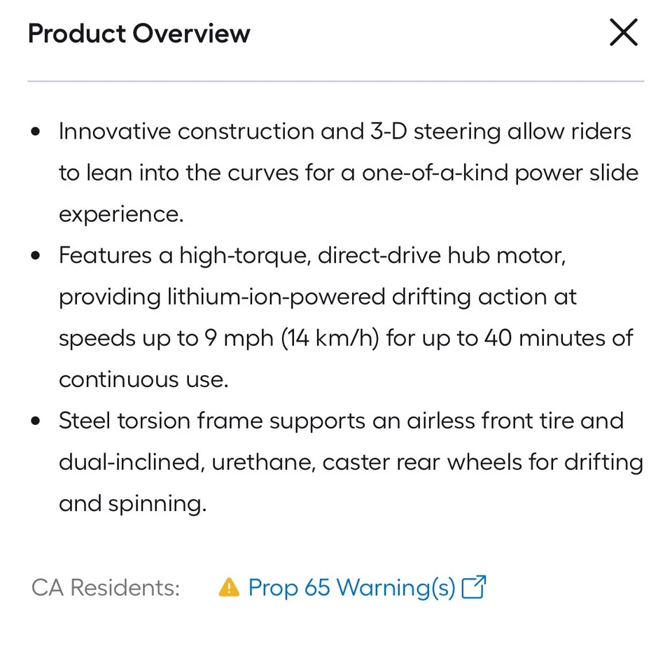 Razor Drift Rider Foto 3 de 3