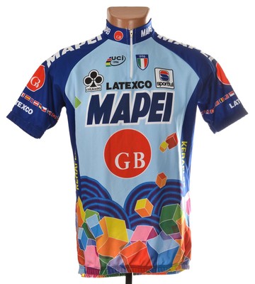 MAPEI TEAM CYCLING VELO SHIRT JERSEY SPORTFUL SIZE S ADULT