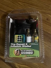 Genuine Innovations tire repair & inflation wallet NEW