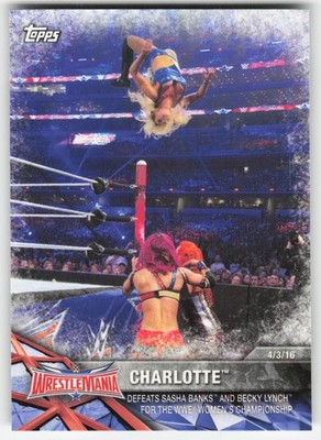 2017 Topps WWE Road To Wrestlemania Charlotte #59