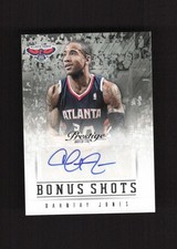2013-14 Panini Prestige Bonus Shots Autographs Dahntay Jones Atlanta Hawks