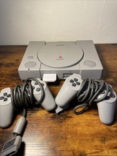 SONY PlayStation PS1 SCPH‑7501 Console Tested Controllers, Games, Mem, No Cables