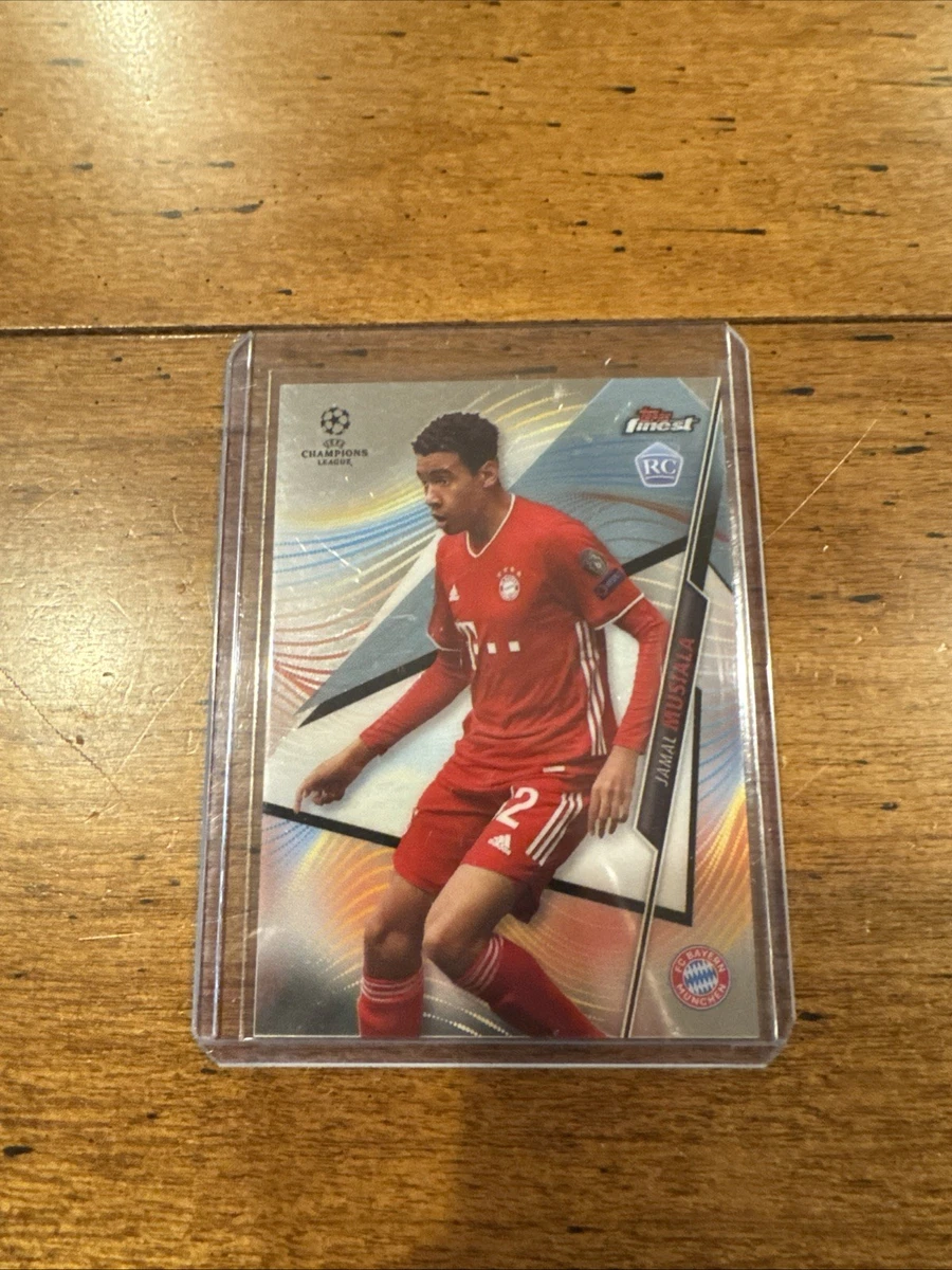 RC Topps Finest Jamal Musiala 99枚限定 カード 2020-21 Topps Finest UCL Jamal Musiala #45 for sale | eBay