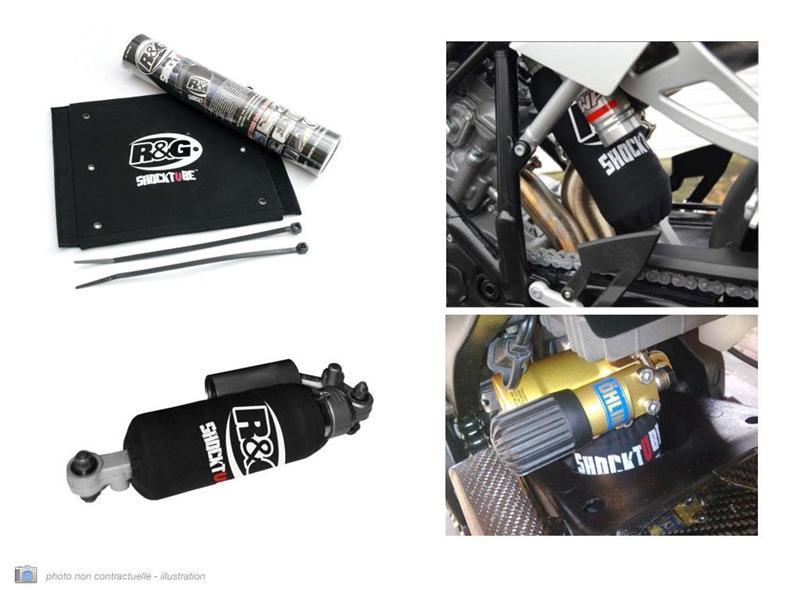 Protection d'amortisseur R&G haut de gamme pour moto Yamaha XJ6 N 2009 2010