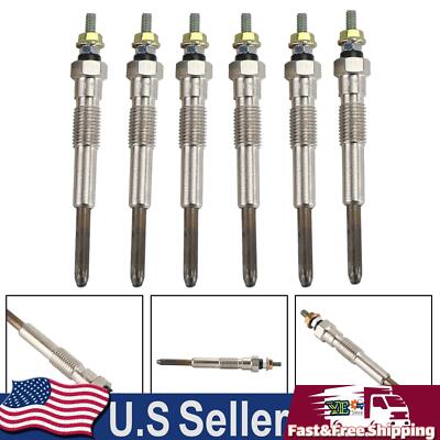 12 Volt Glow Plugs For Toyota Landcruiser Hj47 Hj60 Hj75 4.0L 2H Diesel Engine