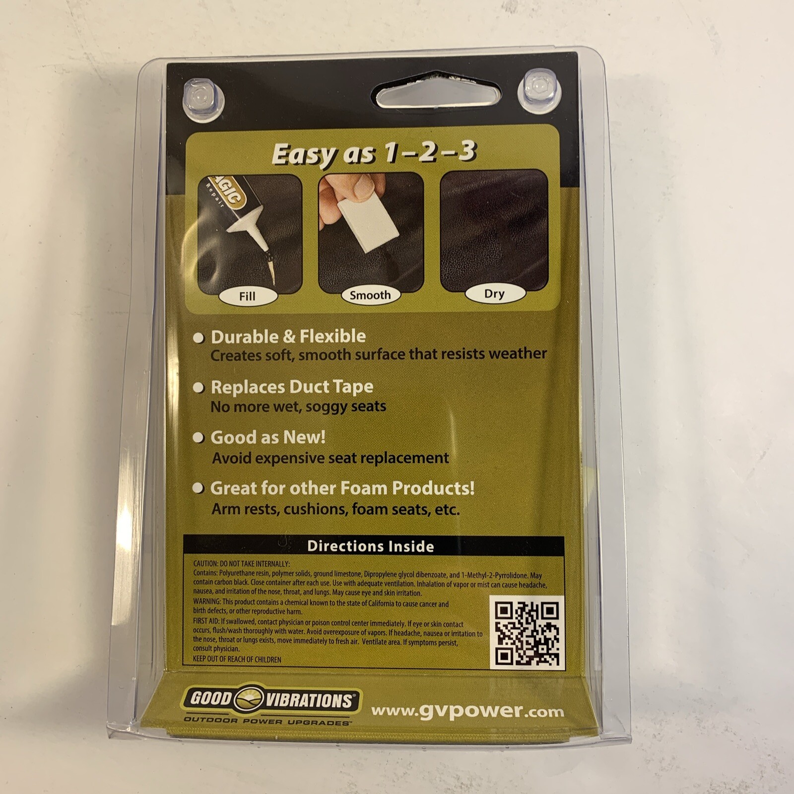 Good Vibrations Seat Magic Tractor Seat Repair Kit New eBay