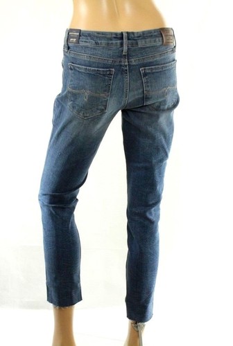 Lucky Brand Women's Blue Jeans Emma Crop Sunbeam Curvy Denim Retail $79 - Picture 5 of 7