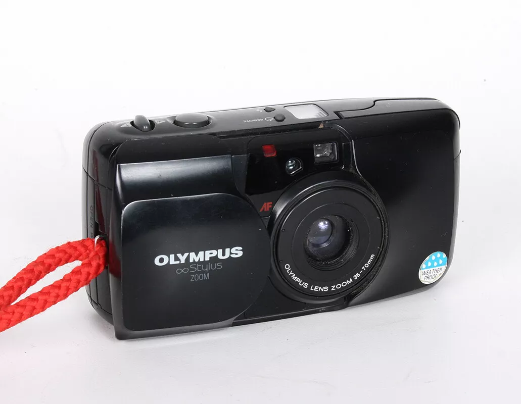 BLACK OLYMPUS INFINITY STYLUS ZOOM 35-70MM/218107