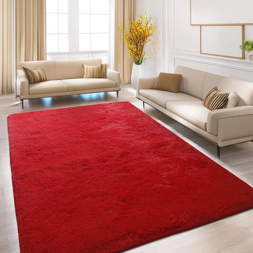 Modern Extra Large Thick Shaggy Rugs Living Room Bedroom Carpet Hallway Runner - Picture 10 of 21
