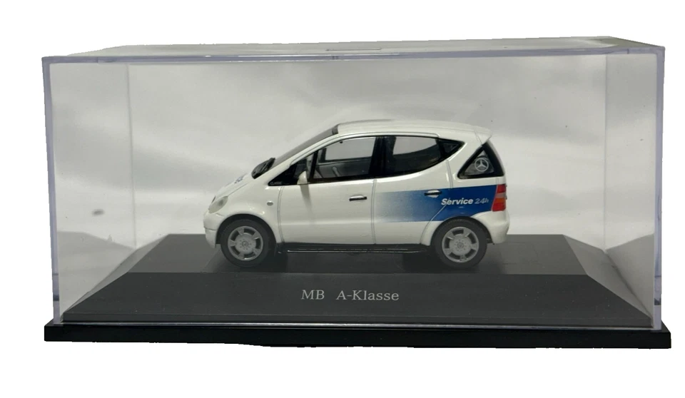 Herpa Escala 1:43 070560 - Mercedes Benz Clase A, MB Servicio 24h - Blanco Foto 3 de 4