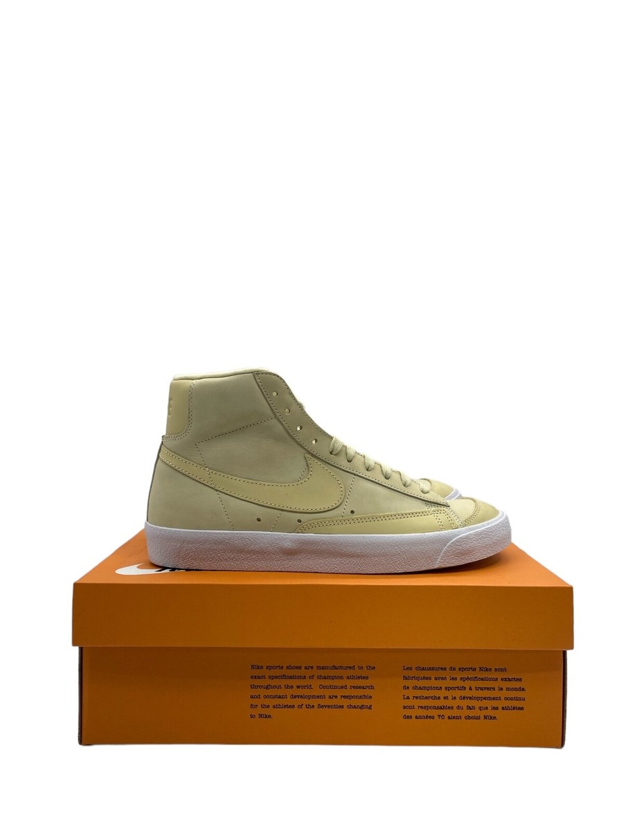 Nike Blazer Mid Prm Women's Size 10-11 Casual Retro Shoe Yellow