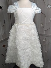 NEW Easter flower girl party Dress Birthday size 4 white  NWT reg. 85