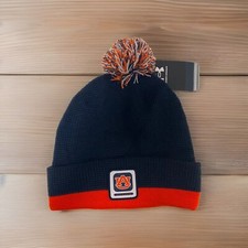 Under Armour Auburn Tigers Men s Orange/Blue Cuffed Knit Beanie Pom OSFA UC2312