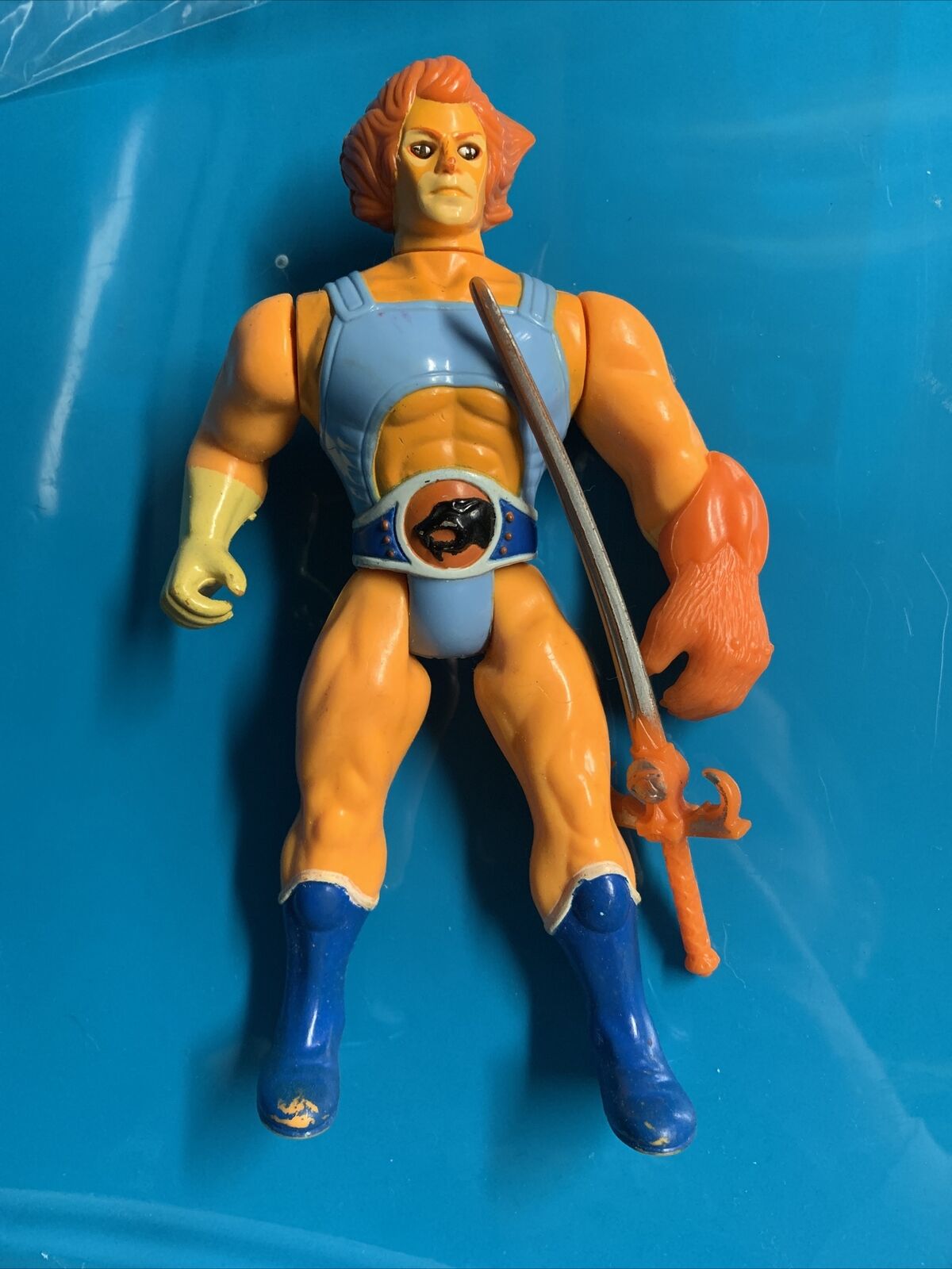 LION-O 1980s Thundercats Action Figure 1985 Vintage With Sword