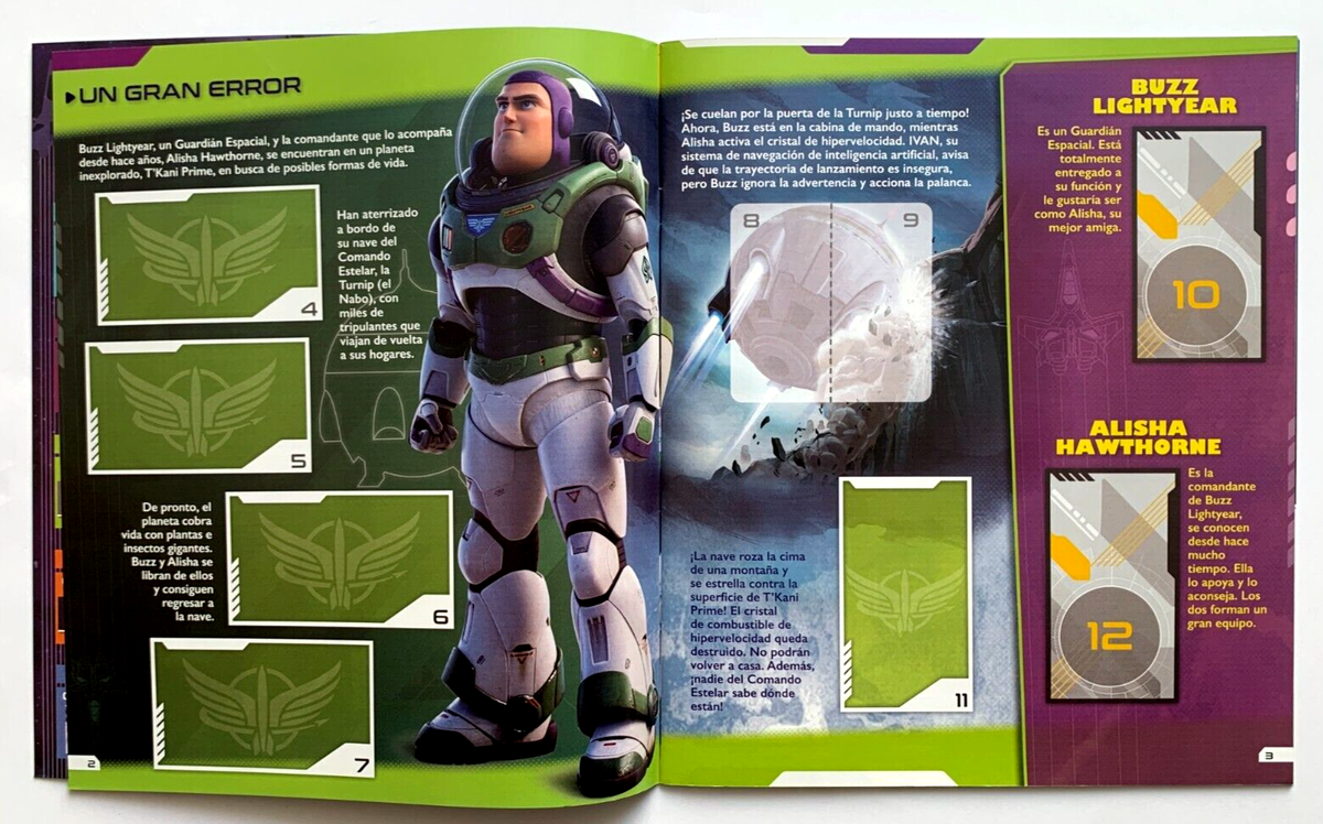 ALBUM Buzz LIGHTYEAR Panini 2022 + FULL SET 176/176 + CARDS 50/50