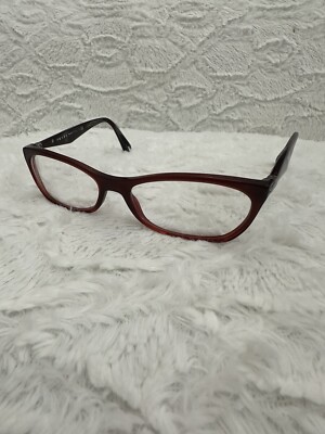 Authentic Prada VPR 05P MAX-1O1 50mm Red Gradient Cat Eye