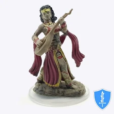 Human Female Bard - Pathfinder Battles Premium Figures W3 D&D Miniature NIB
